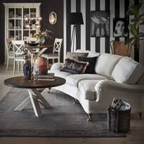 Oxford - 3-sits soffa svängd, avtagbar klädsel - inspiration