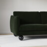 Madison Lux - 2-sits soffa med schäslong vänster - Grön