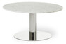 Tiffany - Soffbord, Ø 106 cm - Grå