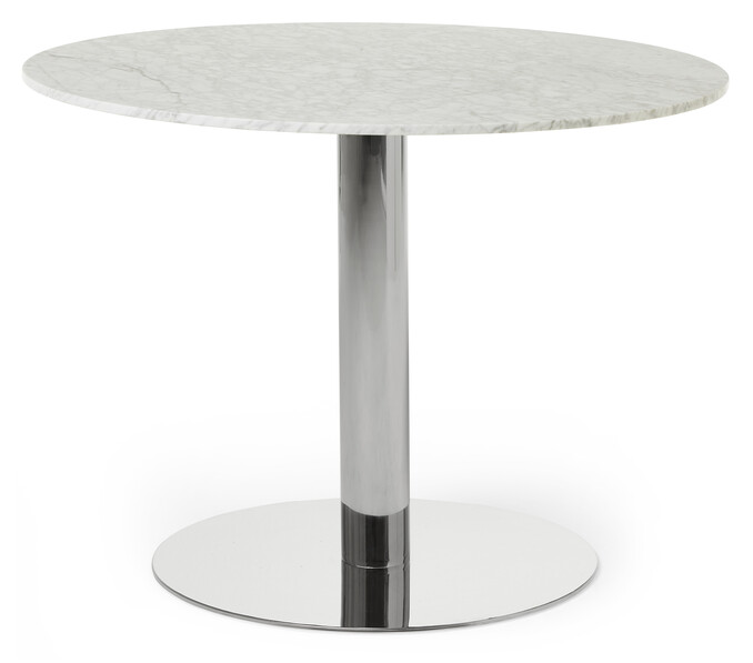 Tiffany - Matbord, Ø 90 cm - Grå