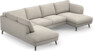 Madison Lux - 2-sits soffa med divan vänster och schäslong höger - Beige