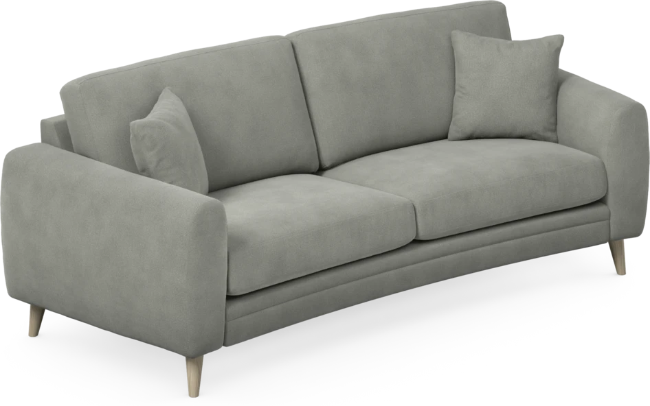 Eden - 2,5-sits soffa svängd - Grå