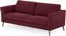 Bridge - 3-sits soffa - Röd
