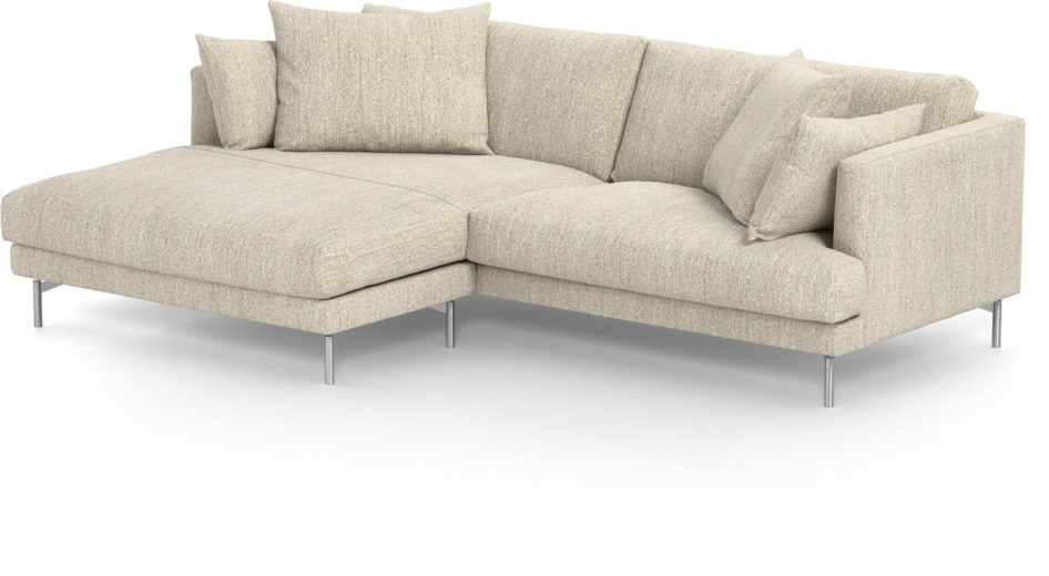 Harper - 4-sits med schäslong XL vänster - Beige