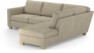Friday - 2,5-sits soffa med divan höger - Beige