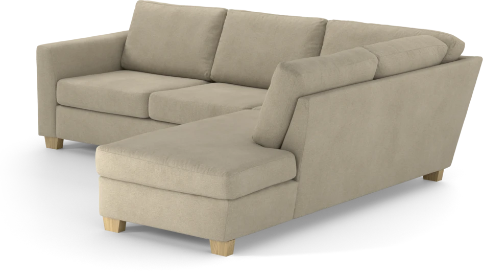 Friday - 2,5-sits soffa med divan höger - Beige