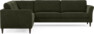Bridge - Hörnsoffa, 2+3-sits - Grön