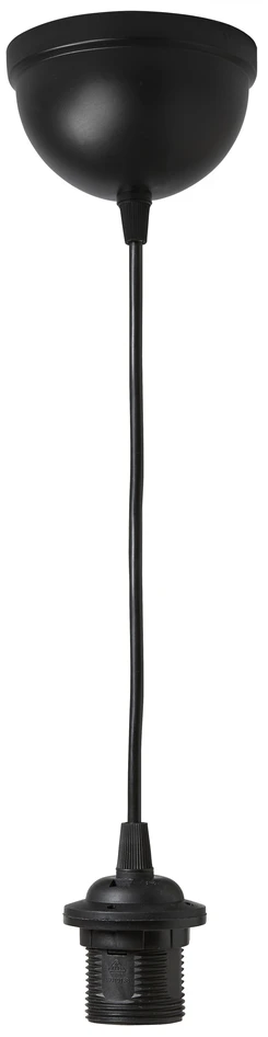 Tore - Upphäng för taklampa, 120 cm, E27 - Svart