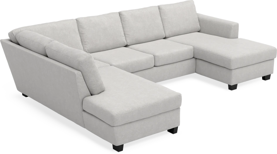 Friday - 3-sits soffa med divan vänster och schäslong höger - Grå