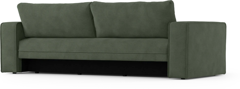 Ide - Bäddsoffa 3-sits - Grön