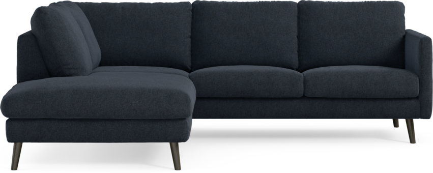 Madison Lux - 2-sits soffa med divan vänster - Blå