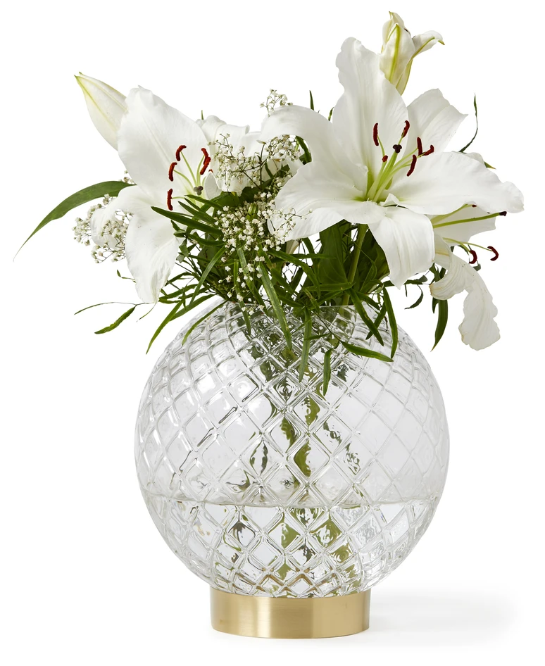 Ascot - Vas, H 25,5 cm - Gul