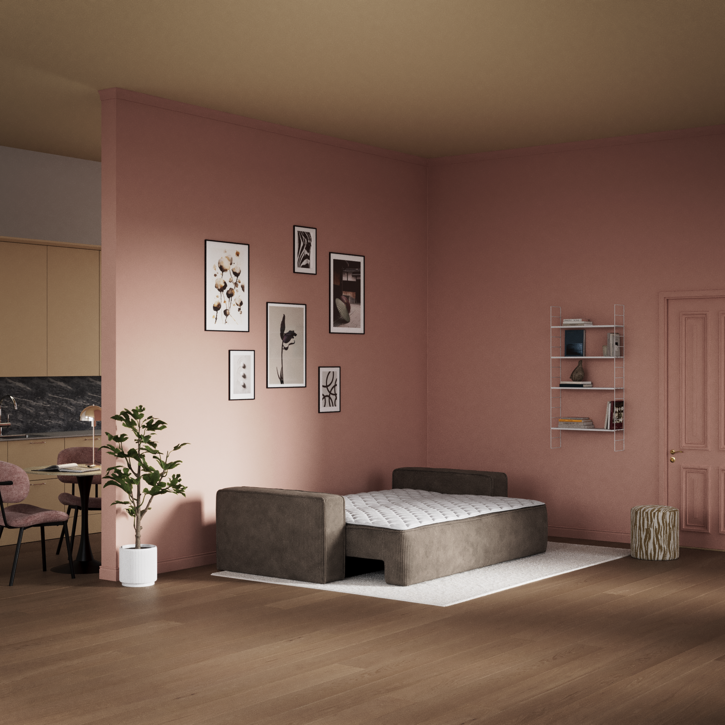 Ide, Bäddsoffa 3-sits