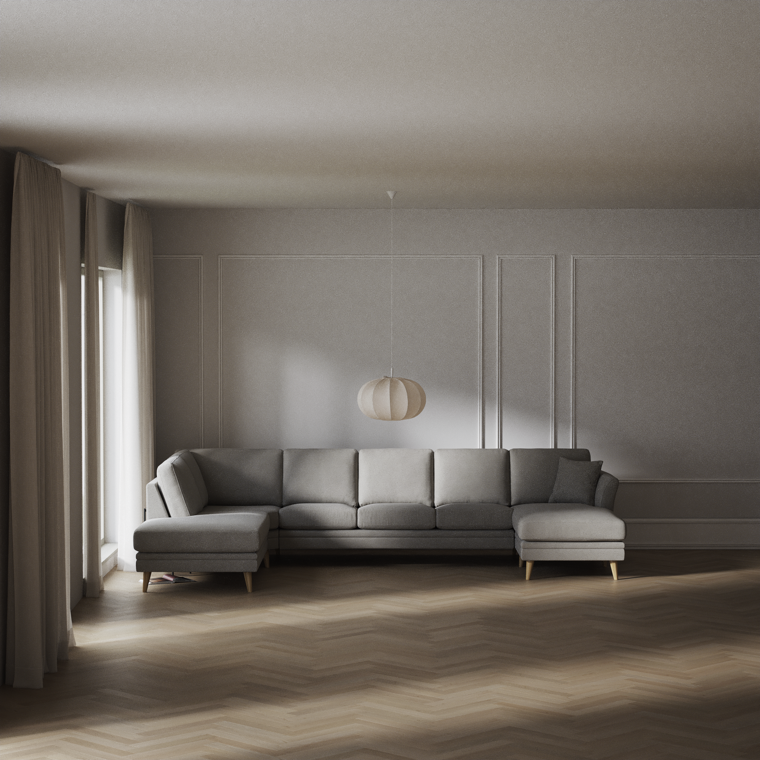Eden - 3-sits soffa med divan vänster och schäslong höger - inspiration