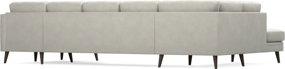 Eden - 3-sits soffa med divan vänster och schäslong höger - Grå