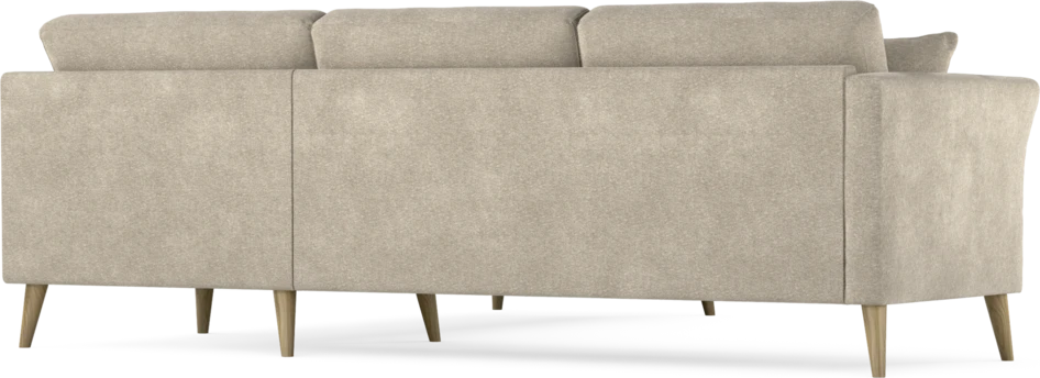 Eden - Hörnsoffa, 2,5+2,5-sits - Beige