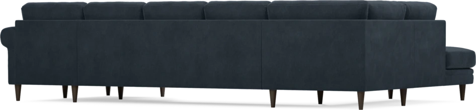Eden - 3-sits soffa med divan vänster och schäslong höger - Blå