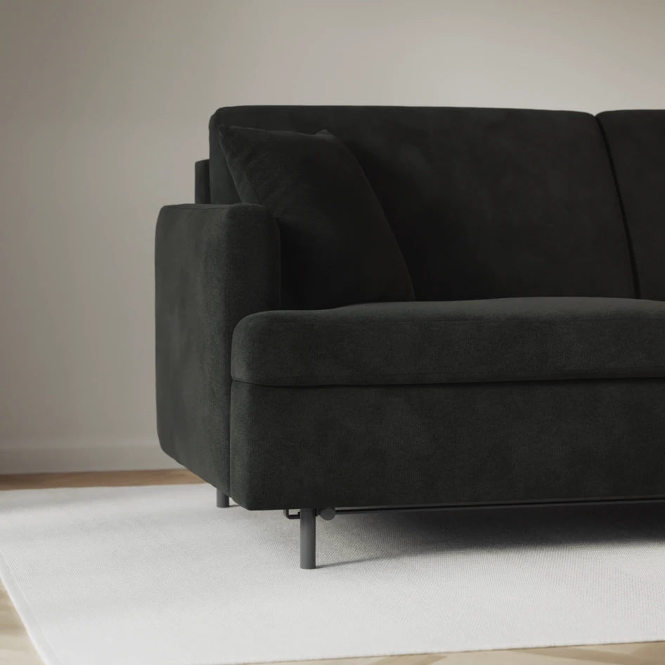 Harpsund - Bäddsoffa 3-sits - Svart