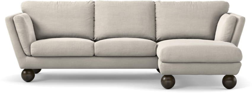 Madison - 2-sits soffa med schäslong höger - Beige
