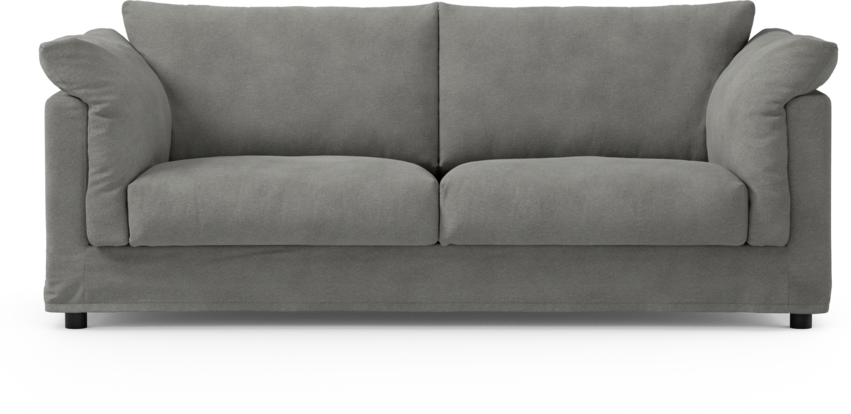 Cherrie - 2,5-sits soffa med kappa - Grå