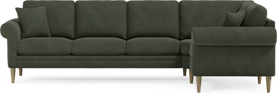 Eden - Hörnsoffa, 3+1-sits - Grön