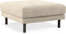 Willow - Fotpall, fast klädsel - Beige
