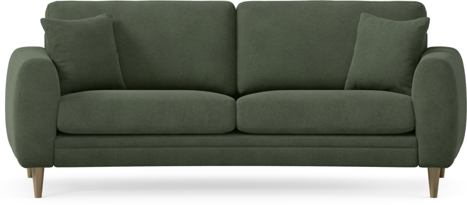 Eden - 2,5-sits soffa svängd - Grön