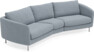 Madison - 3-sits soffa svängd, 90 cm - Blå