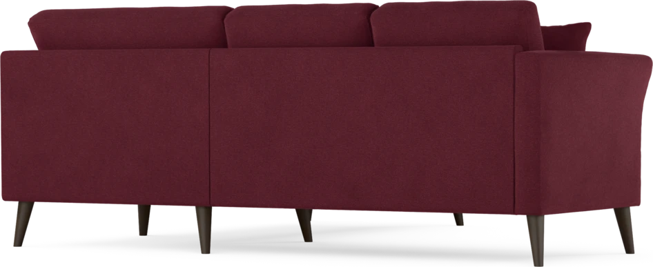 Eden - Hörnsoffa, 2+2-sits - Röd