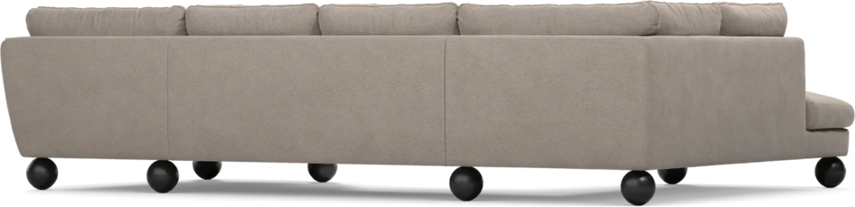 Madison Lux - 2-sits soffa med divan vänster och schäslong höger - Beige