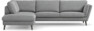 Madison - 3-sits soffa med divan vänster - Grå