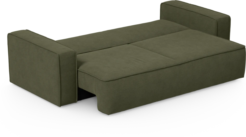 Ide - Bäddsoffa 3-sits - Grön