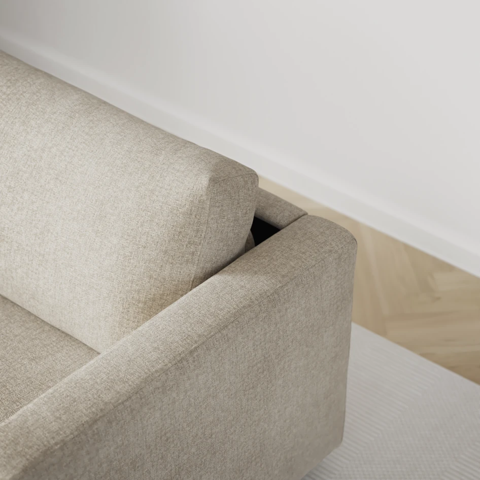 Lindö - Bäddsoffa 2,5-sits  - Beige