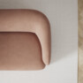 Sonia - 3-sits soffa - Rosa