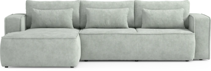 Ide, Bäddsoffa 3-sits med schäslong vänster