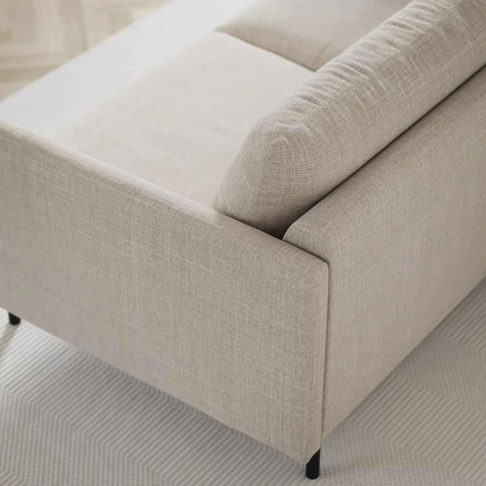 Madison - 2-sits soffa med divan vänster och schäslong höger - Beige