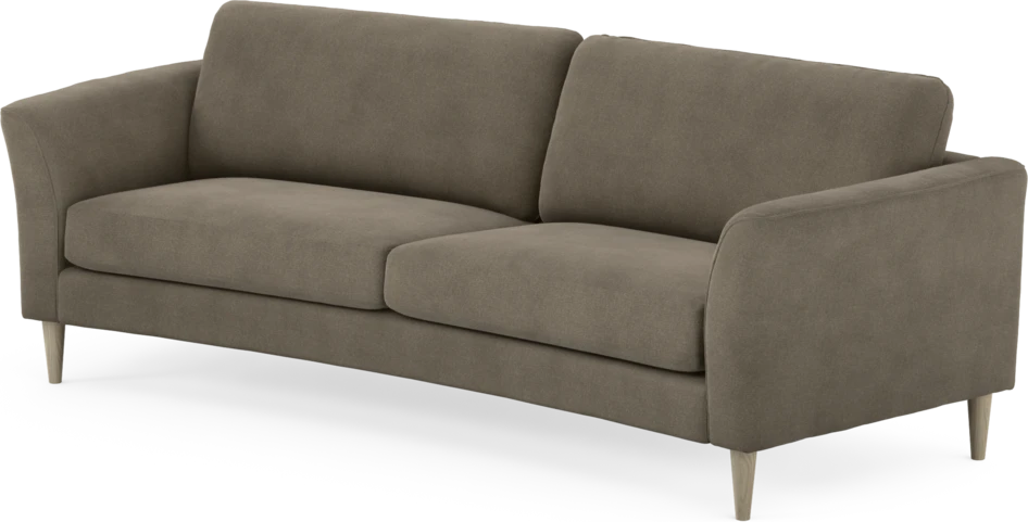 Bridge - 3-sits soffa svängd - Beige