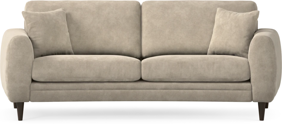 Eden - 2,5-sits soffa svängd - Beige