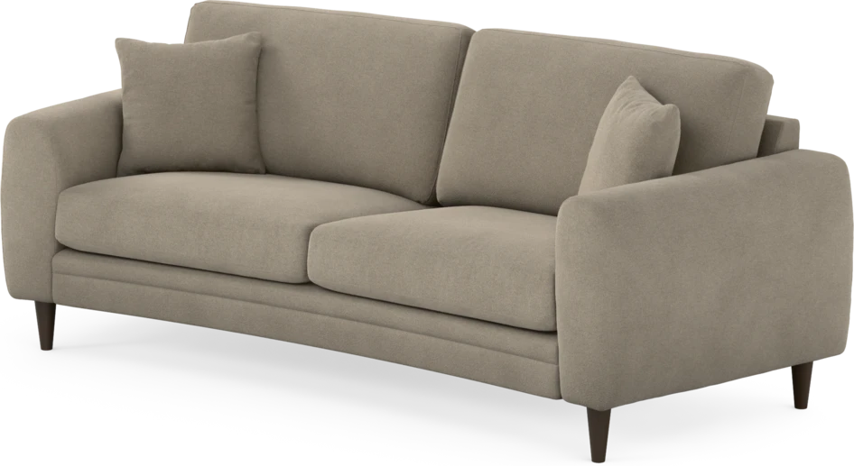 Eden - 2,5-sits soffa svängd - Beige