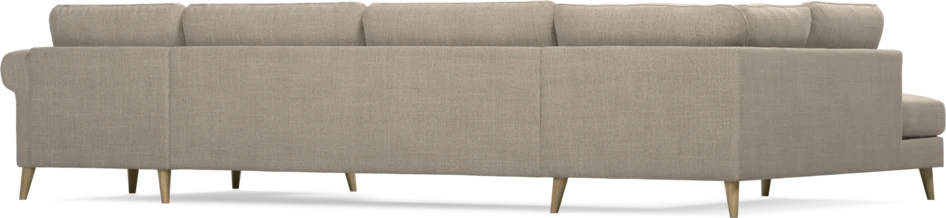 Bridge - 3-sits soffa med divan vänster och schäslong höger - Beige