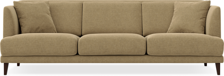 Macy Lux - 3-sits soffa XL - Brun