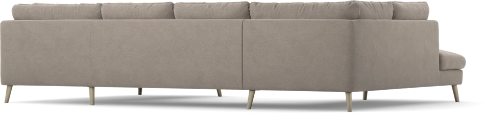 Madison Lux - 2-sits soffa med divan vänster och höger - Beige