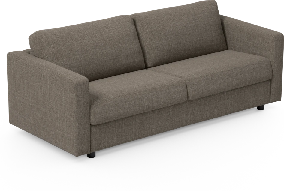 Lindö - Bäddsoffa 3-sits  - Brun