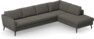 County - 3-sits soffa med divan höger - Grå