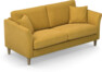 Eden - 2,5-sits soffa - Gul