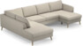 County - 3-sits soffa med divan vänster och schäslong höger - Beige
