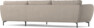 Madison - 3-sits soffa med schäslong höger - Beige