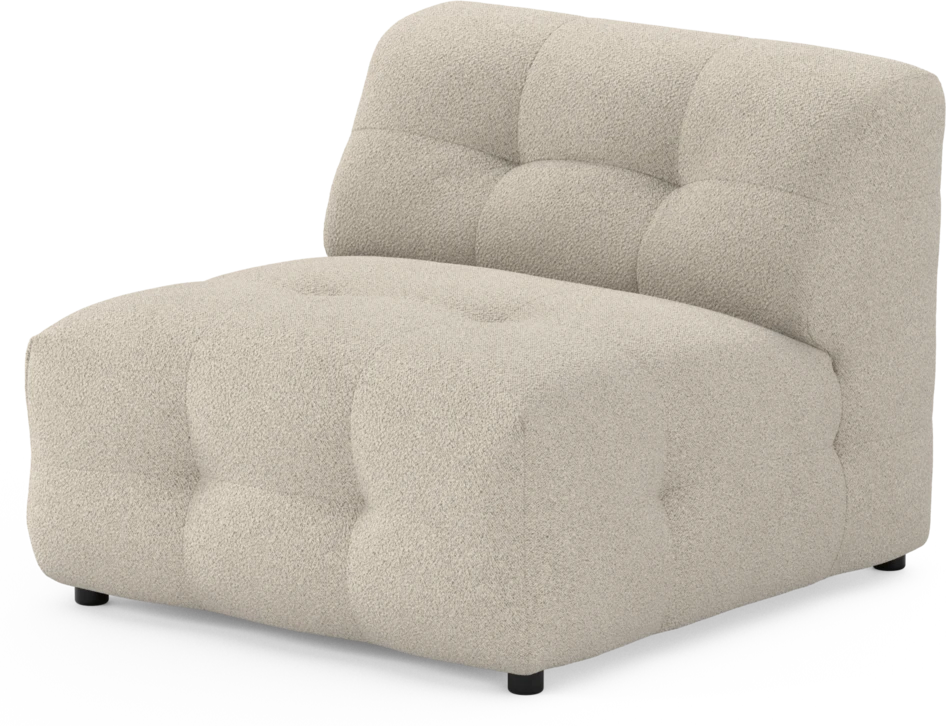 Bella - 1-sits utan armstöd - Beige