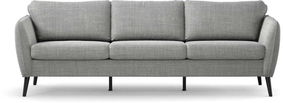 County - 3-sits soffa - Grå
