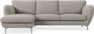 Madison Lux - 2-sits soffa med schäslong vänster - Beige
